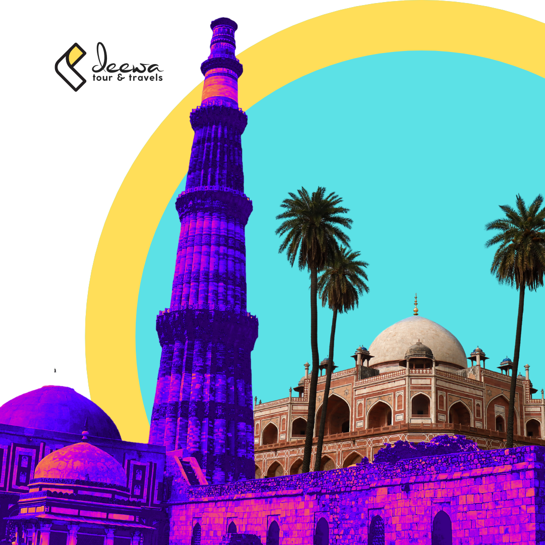 Delhi Heritage - Qutub Minar and Humayun's Tomb
